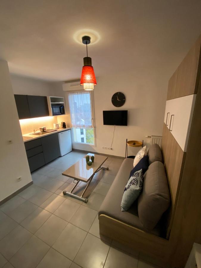 Studio Chic Little Boheme Proche Hopitaux, 15 Mn Du Centre Lione Esterno foto